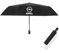 CHANGKAIFA Paraguas Plegable Antiviento Coche para Opel Corsa E (5-türer, AB Bj.2015) -, Paraguas Automático Portátil Compacto de Viaje Apertura Automática