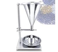 CHANGLKJ Medidor De Densidad Aparente De Polvos, Medidor De Flujo Hall para Materiales Industriales, Diámetro De Salida 20 ± 0,5 Mm Y Capacidad De Taza Medidora 200 Cm³, Acero Inoxidable Resistente