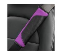 CHANGNIANFA 2 Piezas Protectores Cinturon de Seguridad para Ford Mustang Mach-E I 2021-2024 -, Antiarañazos Protector Cinturon Coche Almohadilla Cinturon Coche Interiores Accesorios,Purple