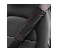 CHANGNIANFA 2 Piezas Protectores Cinturon de Seguridad para Ford Mustang Mach-E I 2021-2024 -, Antiarañazos Protector Cinturon Coche Almohadilla Cinturon Coche Interiores Accesorios,Black