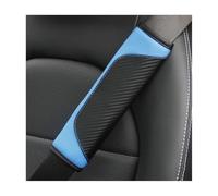 CHANGNIANFA 2 Piezas Protectores Cinturon de Seguridad para Ford Puma I 2019-2024 -, Antiarañazos Protector Cinturon Coche Almohadilla Cinturon Coche Interiores Accesorios,Blue