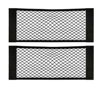 CHANGNIANFA 2Piezas Almacenamiento para Maletero de Coche para VW Golf 4 Mk4 IV Bora Jetta 1998-2005, Net Malla de Vehículo Pocket Organizer Red elástica de Almacenamiento,50×25cm(2Pcs)