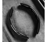 CHANGNIANFA 2Piezas Funda Volante Coches para MG Maestro Hatchback 1983-1994, Protector dirección Cubierta manejo Escudo Conductor Recambio automóvil Funda Agarre Interiores,Black