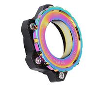 Changor Adaptador Centerlock de Aleación de Aluminio, Superficie Lisa para Instalación de Buje de Eje Pasante de Bicicleta de Montaña (#5)