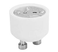 Changor Adaptador GU10 a MR16, Convertidor de Enchufe de 4 Piezas, Portalámparas ABS para Bombilla Halógena LED, Conversión de Accesorios de Iluminación