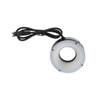 Changor Anillo de Luz LED Potente y Enfocado para Microscopio Estéreo Cámara Industrial Aleación de Aluminio 24V