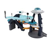 Changor Base Car Adventure Toys Set para Niños de 3 Años en Adelante con 43 Accesorios para Diversión Espacial y Aprendizaje Material Plástico