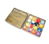 Changor Bolas de Billar Juego de Bolas de Mesa de Billar Profesionales de Resina de Alta Resistencia a la Fricción de 2,3 Pulgadas para Práctica, Torneos, Principiantes y Jugadores Avanzados