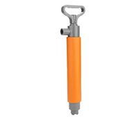 Changor Bomba de Mano Flotante de Sentina para Kayak, Herramienta de Evacuación de Agua con Forma de Engranaje para Rescate de Emergencia, Supervivencia Al Aire, Pesca, Color Naranja