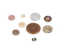 Changor Botones de Costura Colores Surtidos Accesorios Artesanales Duraderos y Brillantes para Proyectos de Bricolaje Material de Resina 1 Bolsa