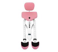 Changor Camilla de Piernas con Máquina Dividida para una Mejor Flexibilidad con Capacidad de 330 Libras y Características Ajustables para Danza y Gimnasia, Material de Acero PU (Blanco Rosa)