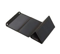 Changor Cargador de Panel Solar Plegable de 28 W, Respetuoso con el Medio Ambiente, Ligero con 2 Puertos USB para Acampar, Senderismo y Actividades Al Aire