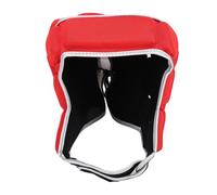 Changor Casco de Rugby, Casco de EVA Transpirable Anticolisión para Portero de Béisbol de Fútbol, Equipo de Protección Ligero y Cómodo para Atletas (Rojo)
