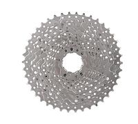 Changor Cassette de Bicicleta, Rueda de 9/10/11/12 Velocidades, Opciones 11-32T/-36T/-42T/-50T, Piñón para Reemplazo de Transmisión de Bicicleta de Montaña y Carretera (11S -42T plata)