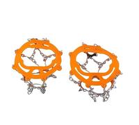 Changor Crampones para Botas de Senderismo Crampones Duraderos Antideslizantes para Escalada Al Aire Viajes en Nieve y Hielo para Hombres y Mujeres 1 par