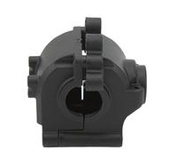 Changor Cubierta de Caja de Cambios de Coche RC Caja de Ondas Duradera y Fácil de Instalar para Vehículos Bonzai Jubatus 1/16 RC Negro Paquete de 2