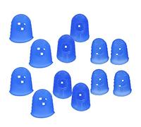 Changor Funda Protectora de Silicona para Dedos de Guitarra, Paquete de 12 Protectores para la Punta de los Dedos para Guitarristas Entusiastas de la Música, M00253 (#1)