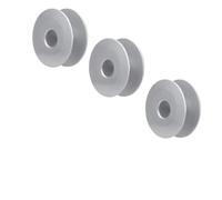 Changor Juego de Bobinas de Superficie Lisa de óxido de Aluminio para Coser Accesorios para Máquinas de Bordar, 100 Uds.