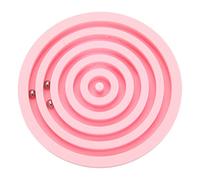 Changor Laberinto de Equilibrio de Juguete, Colores Brillantes, Juego de Rompecabezas Ligero en 3D para Actividades de Viaje para Niños (Rosa)