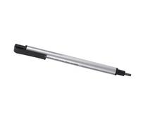 Changor Lápiz Borrador Mecánico, Borrador Fino para Artistas, Estudiantes, Profesores, Oficina, Escuela, Uso con Punta Suave de 2,3 Mm para Dibujos Detallados y Ajustes de ingeniería. (Plata)