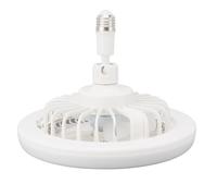 Changor Luz LED para Ventilador de Techo con Control Remoto de 9,8 Pulgadas | Uso versátil en varias habitaciones, 3 opciones de colores de luz, cabezal en ángulo ajustable