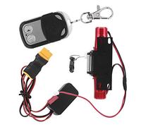 Changor Mando a Distancia de Cabrestante de Doble Motor para Coche D90 Axial SCX10 TF2 RC con Enchufe XT60, Diseño Duradero