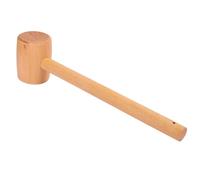 Changor Martillo de Haya para Artesanía en Cuero, Herramienta de Impresión Resistente y Duradera para Manualidades de Cuero, 11,6 Pulgadas para Artesanos de Bricolaje