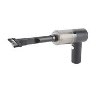 Changor Mini Aspiradora, Succión Inalámbrica de Mano 9000Pa con Luz LED, Aspiradora Portátil para Teclado, Escritorio, Limpieza Interior del Coche