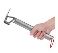 Changor Multifunción de Martillo para Acampar, Mazo de Clavijas de Carpa de Acero Inoxidable con Extractor de Uñas para Al Aire para Estacas de Carpa, Mochilero, Equipo de Senderismo