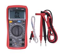 Changor Multímetro Digital UT890C 6000 Cuentas True RMS con Rango Automático NCV Fusible Alarma Voltaje CA CC Corriente Capacitancia Resistencia Medición de Frecuencia para Manten