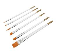 Changor Pintura Al óleo No Tóxica para Halloween, Conjunto de Pintura Corporal para Cara, Maquillaje de Bigote de Animal Payaso, 12 Colores (12 colores de al óleo + 6 pinceles.)