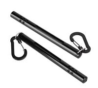 Changor Termómetro de Pesca con Mosca, Herramienta de Medición de Temperatura del Agua con Clips de Bolsillo, Paquete de Chaleco para Pescadores, Accesorios de Equipo de Pesca con Mosca, (Negra)