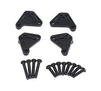 Changor Torres de Choque RC Ligeras y Elevadas, Aleación de Aluminio de 4 Piezas para una Conducción Suave para Coche MAXX2.0 1/10 RC