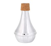 Changor Trompeta Hecha de Aleación de Aluminio y Corcho, Ejercicio de Silencio para un Sonido Claro en una Práctica Silenciosa en el Hogar para Amantes de la Música