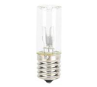 Changor UV Luz Bulbo, Eficaz Luz Bulbo E17 con Cuarzo Vidrio 3w, 254nm UV Densidad por Aire Purificador Refrigerador