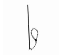 Changor Varilla de Puntero para Generador de Ruido para Buceo, Aleación de Aluminio de 34 Cm con Escala de 15 Cm y Cordón de Paracaídas para Comunicación y Señalización Submarinas (Negra)