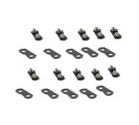 Changyeah 10 cadenas de sierras de aceite, hebilla de cadena, conectores de alta resistencia, conector de cadena robusto (pequeño 3/8)