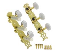 Changyeah 2Pcs Afinadores de guitarra clásica,Clavijas Mecánicas Guitarra,Clavijas de Afinación Guitarra Clásica,Clavijas de Afinación,Cabezales de máquina afinadores para guitarra acústica clásica
