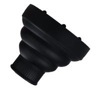 Changyeah Difusor Secador Universal, Difusor para Secador, Secador de Pelo Difusor Silicona Secador para la Mayoría de los Secadores de Cabello, Adaptable a Todo Tipo de Secador de Pelo, Negro