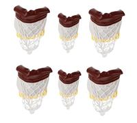 Changyeah Red de mesa de billar, 6 juegos de mini mesa de billar,Billar,Bolsas,Cuero Sintético Billar Red de Bolsillo Niños Billar Bolsa de Billar Bolsa de Repuesto Billar Bolsa de Red Accesorios