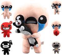 CHANGYUE Juguete de Peluche The Binding of Isaac, Figuras de Dibujos Animados, Regalo para fanáticos y Jugadores, Peluche Suave para decoración del hogar, 12 in (Gato abrazado) (B)