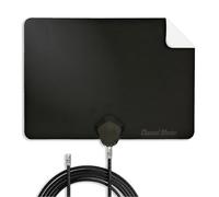 Channel Master FLATenna - Indoor Digital HDTV Antenna, 12' Coaxial Cable, Superior Reception Range & Signal Reliability, Supports 4K Smart TVs, OTA Broadcast & NextGen TV, Easy Install