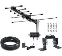Channel Master STEALTHtenna Elite 60 - Antena de TV para exteriores para canales locales, antena UHF/VHF fabricada en Estados Unidos compatible con televisores inteligentes, alcance de hasta 60 millas