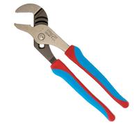 CHANNELLOCK 420CB 9.5-inch CODE BLUE Straight Jaw Tongue & Groove Pliers, Made in USA, Forged High Carbon Steel