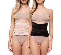 Channo Fajas Cinturones Lumbares para Espalda Mujer Doble Ajuste Fuerte - Pack de 2, Surtido, XXL/3XL