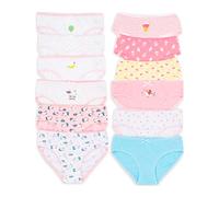 Channo Niña Braguitas de algodón con Estampados y Dibujos Originales. Cómodas y Suaves - Pack de 12, Dulces, 6-8 años