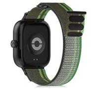 CHANRASI Nylon Correa Compatible con Xiaomi Redmi Watch 4/Xiaomi Mi Band 8 Pro,Sport Ajustable Band Compatible con Redmi Watch 4/Mi Band 8 Pro,Verde oscuro