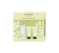 Chanson D`Eau, SET DE REGALO LES EAUX DU MONDE JASMINE| EAU DE TOILETTE 100ml, GEL DE DUCHA 50ml & BODY LOTION 50ml| Para mujer | Navidad