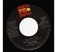 CHANSON - Don't Hold Back / Did You Ever 7" 45 - Ariola - 7717