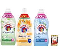 Chante Clair, I Concentrati Ammorbidente Sublime Test Pack Suavizante 1800 ml de fragancia de larga duración 70 lavados, 3 x 1800 + Polpa Italiana Gourmet 400 g